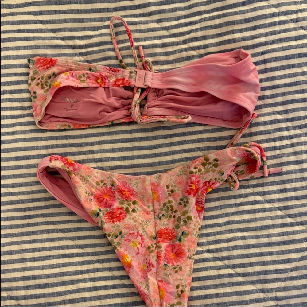 Blackbough Pink and Orange Bikini - Picture 3 of 3